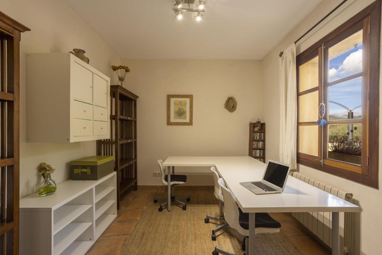 Villa Es Triquet Family Binissalem Esterno foto